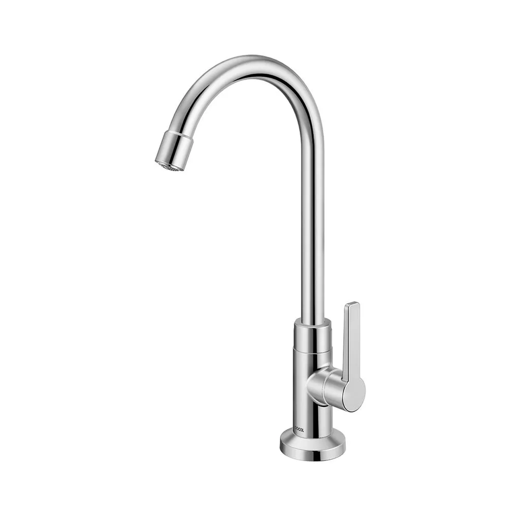 Torneira para Banheiro Mesa Bica Alta Gali Cromado