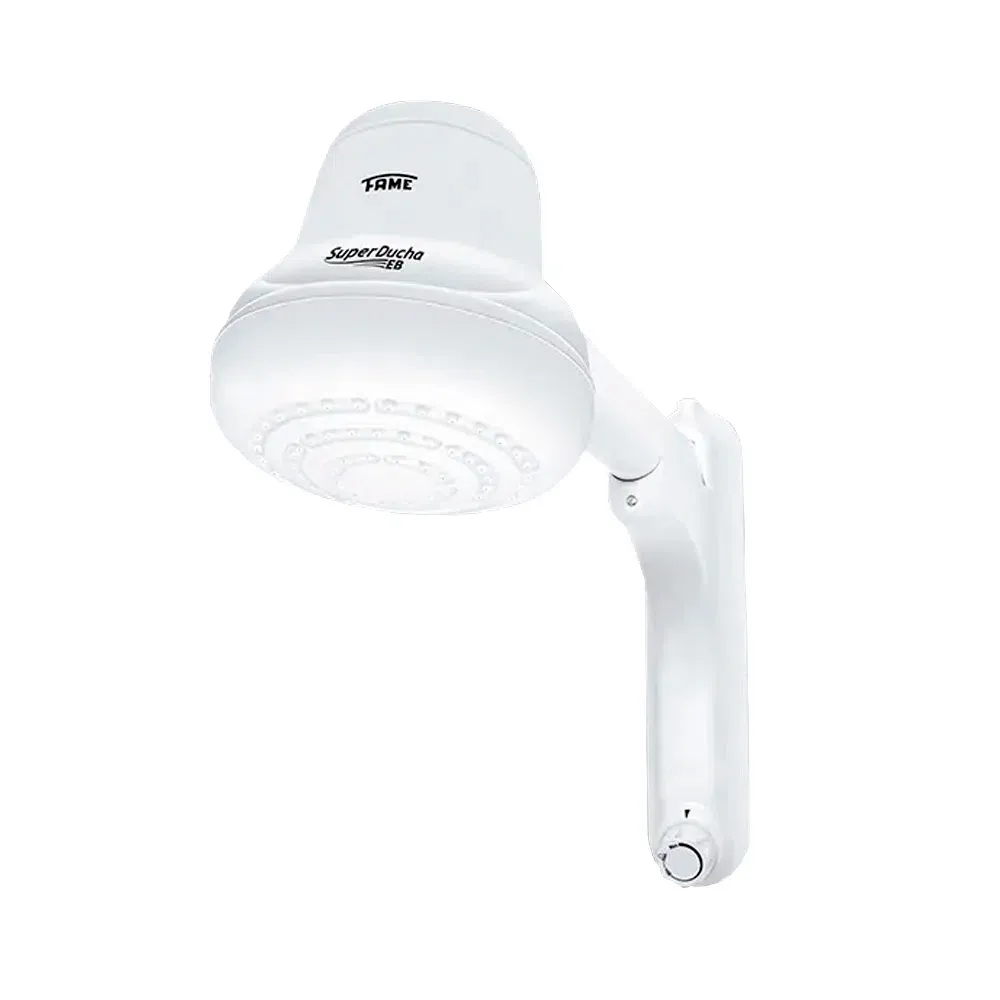 Chuveiro Elétrico com Resistência Blindada Super Ducha Branco 4400W 220V