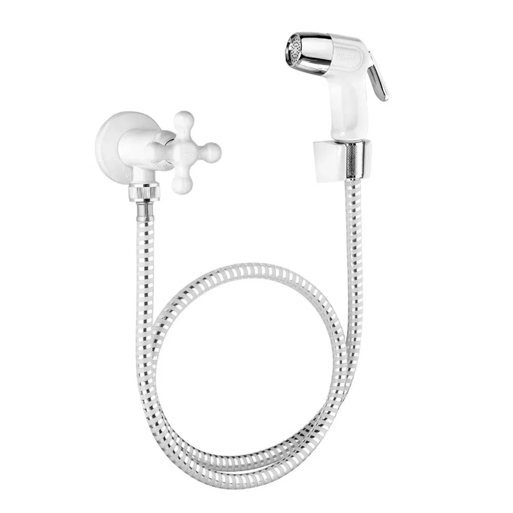 Ducha Higiênica Marujá Branco e Cromado